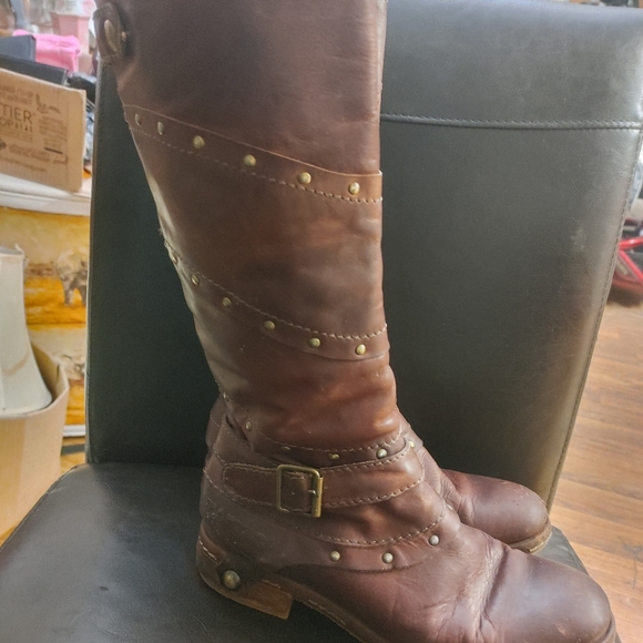 Area Forte 1872 003071 Brown Distressed sz. 7.5 38 - Picture 2 of 16